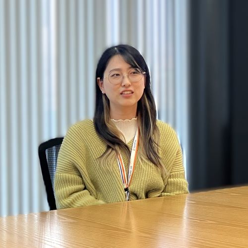 Fさんインタビュー風景