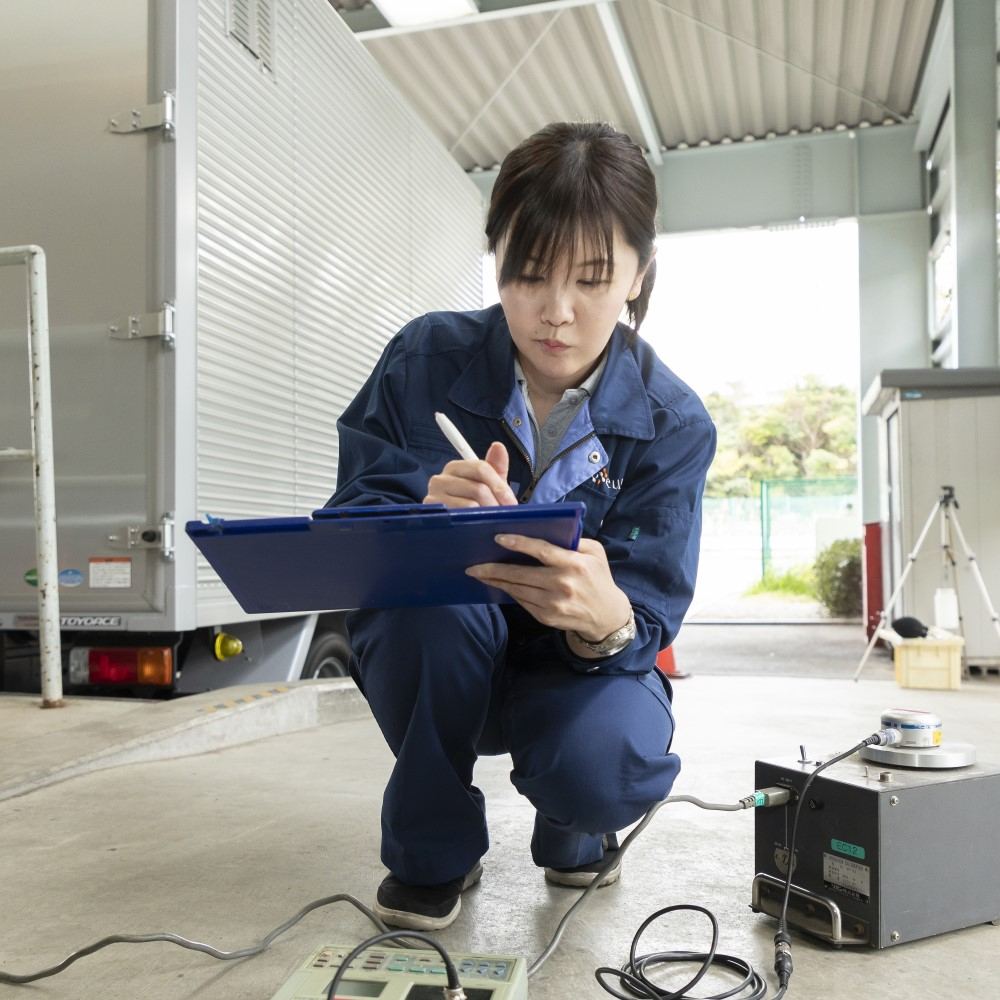 環境調査職_仕事風景