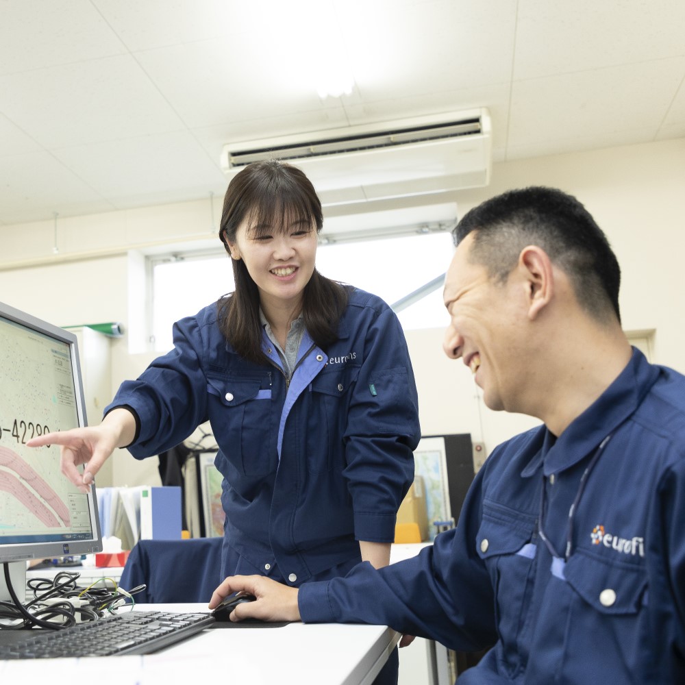 環境調査職_仕事風景