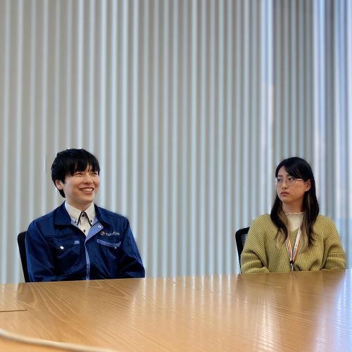 インタビュー風景