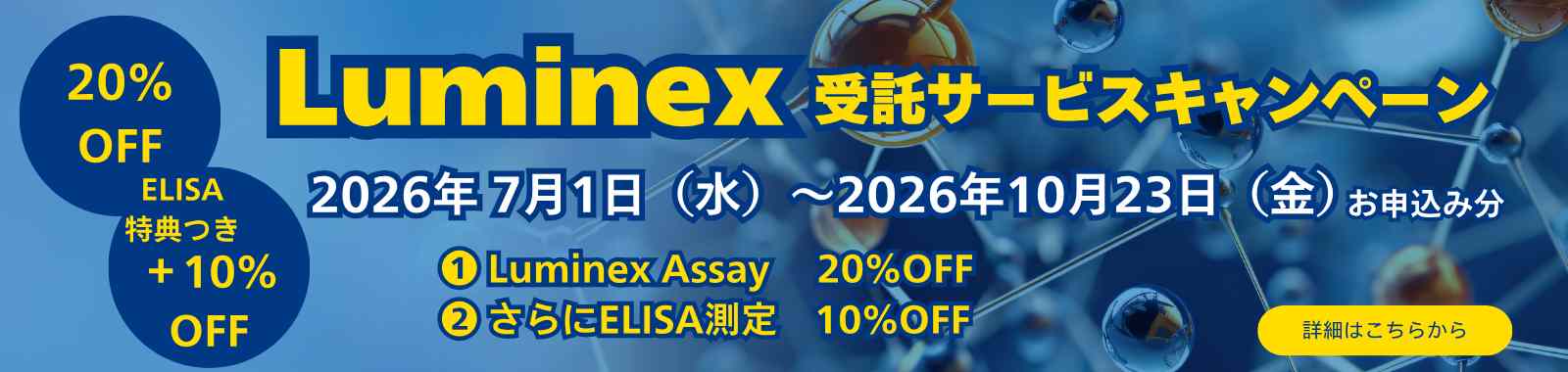 Luminex Assay 解析キャンペーン