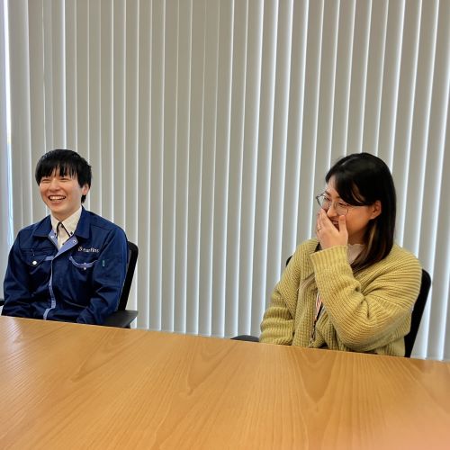 インタビュー風景